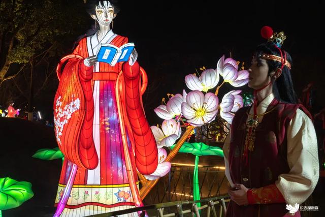 武汉园博园灯会来啦！
