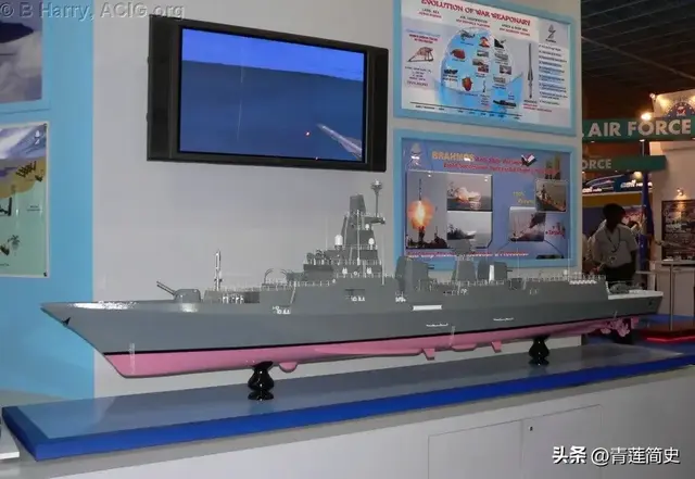 超过中国055大驱？印度新一代驱逐舰曝光，144个垂发引人关注
