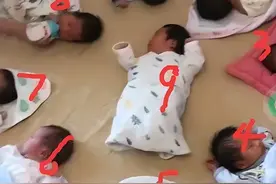 最“累”姥姥出现，3胞胎女儿各生3胞胎，三三得九，开幼儿园吧图片