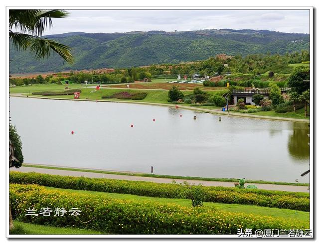 云南弥勒：太平湖森林公园的大地艺术作品