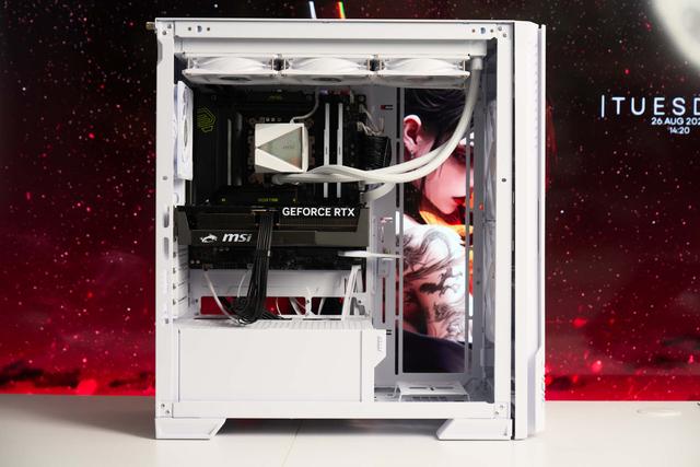 升级压纹线，整体更安静，微星 MAG A850GLS PCIE5 开箱