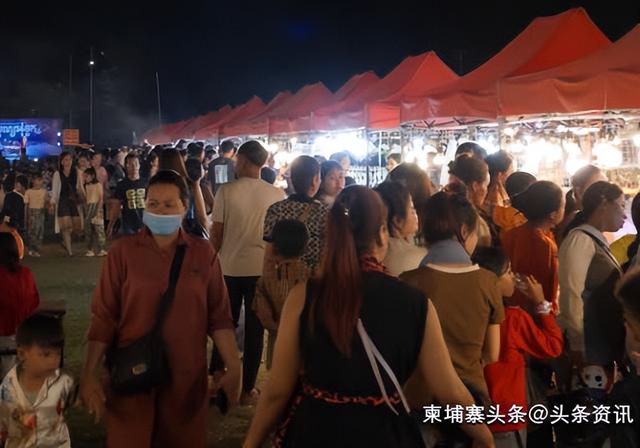 实拍！送水节金边“重头戏”取消，但这里依然很热闹！