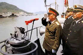 1986年美海军首次访华给下马威，中国当场撤走仪仗队:想好了再来图片