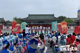 宝鸡市广场舞大赛在凤翔区举行图片