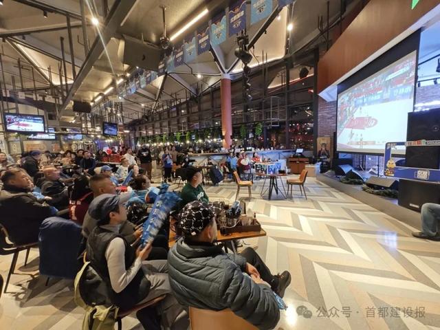 首钢园里“云”看北京男篮