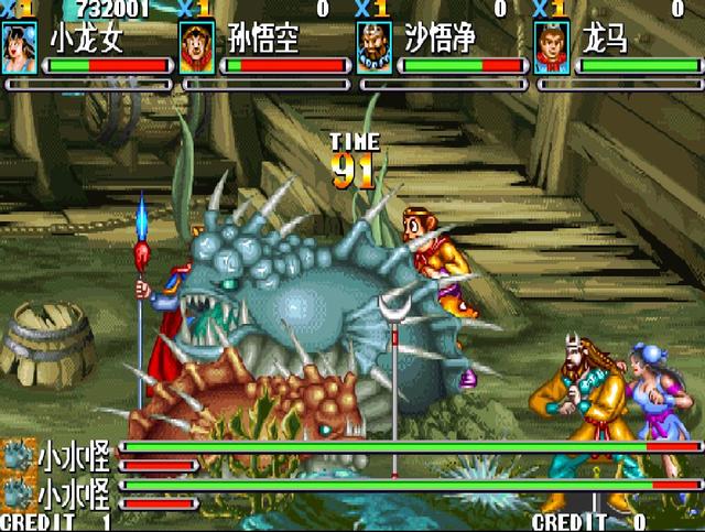 街机游戏中那些超变态的BOSS，多少玩家被“排队”