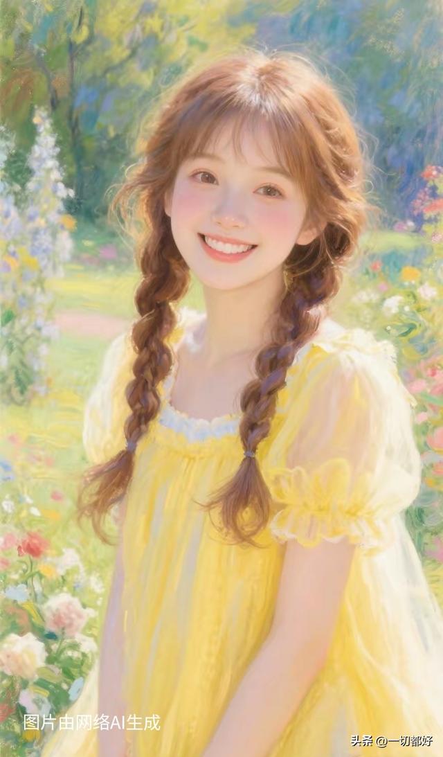 性格大大咧咧，蹦蹦跳跳的小师妹