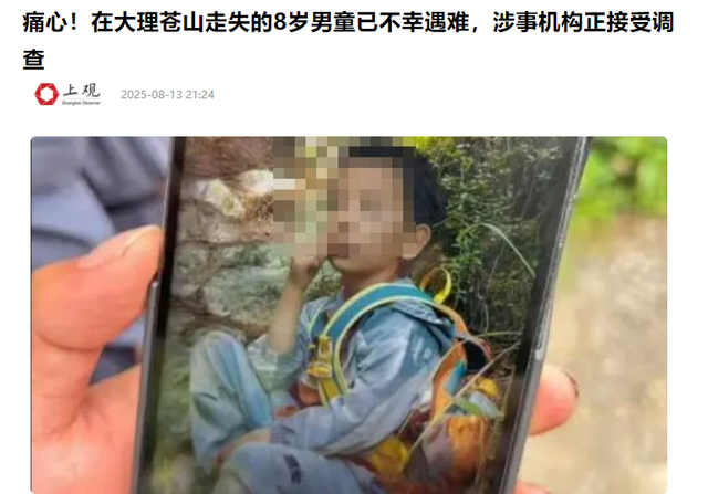 失踪自闭儿遗体已找到，救援队曝光死因，生前饱受痛苦，官方通报