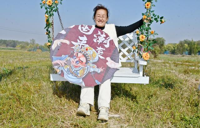 山东茌平杜郎口镇：深秋田园美景醉游人