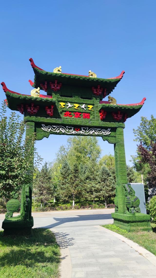 银川花博园真的好大，好大，是我见过的最大的花园