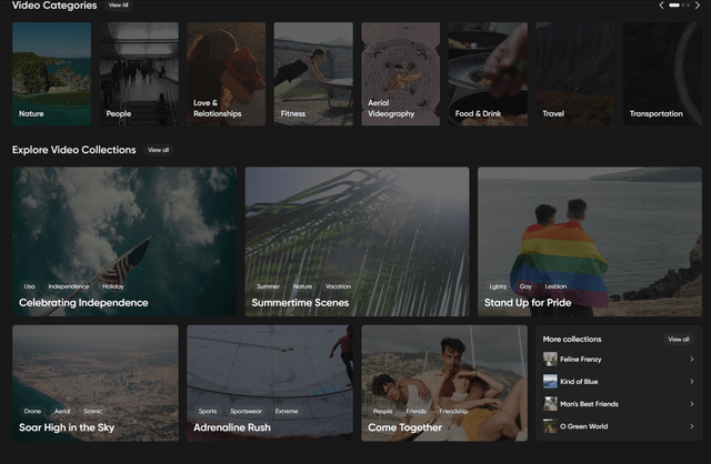 精选8个高质量视频素材网站，4K无版权