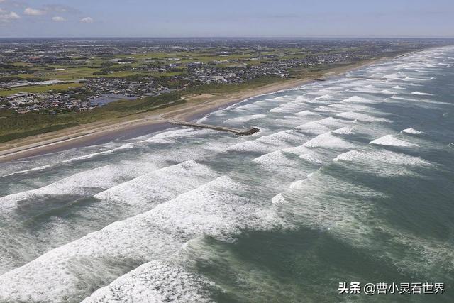 1.5米高海啸袭击日本：海水巨幅涨落