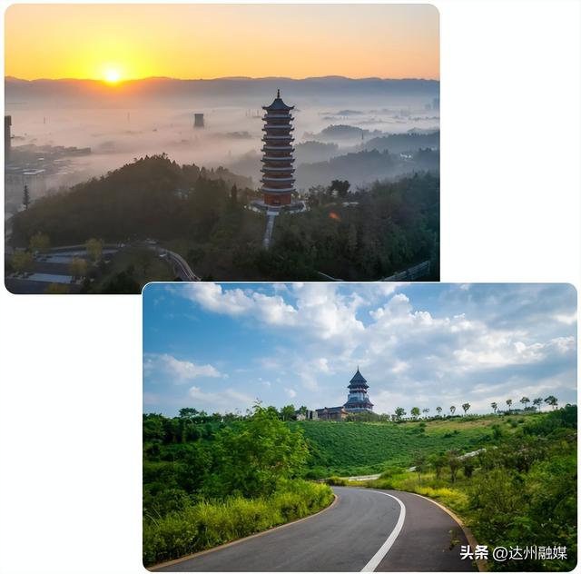 玩转渠县|银杏帽的风，终于吹到了渠县文峰山！