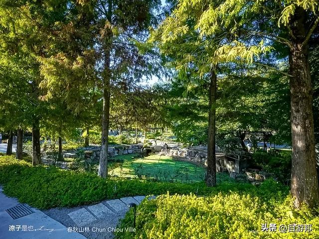 春水堂創辦人打造結合山林美食、茶文化足浴，夏天還有戲水池