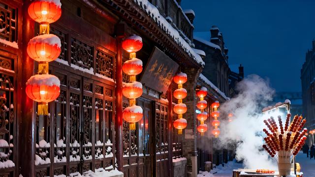 琼华缀冰城，初雪织锦时 —— 赴一场北国初冬的光影之约