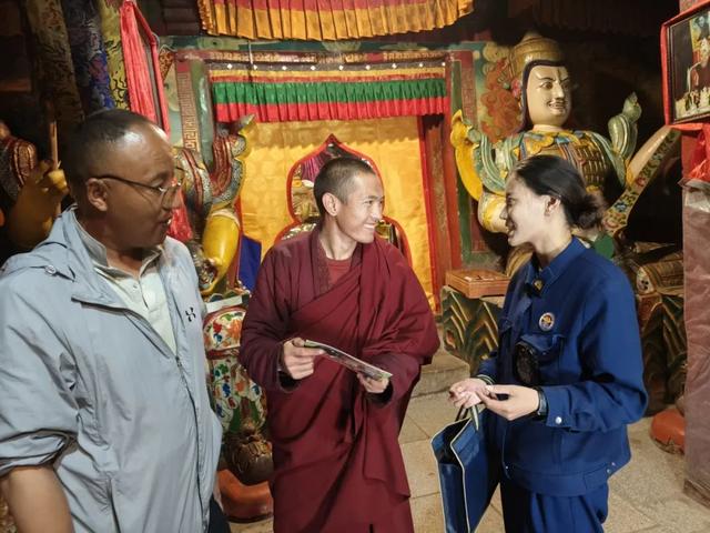 消防安全“进寺庙” 念好安全“防火经”