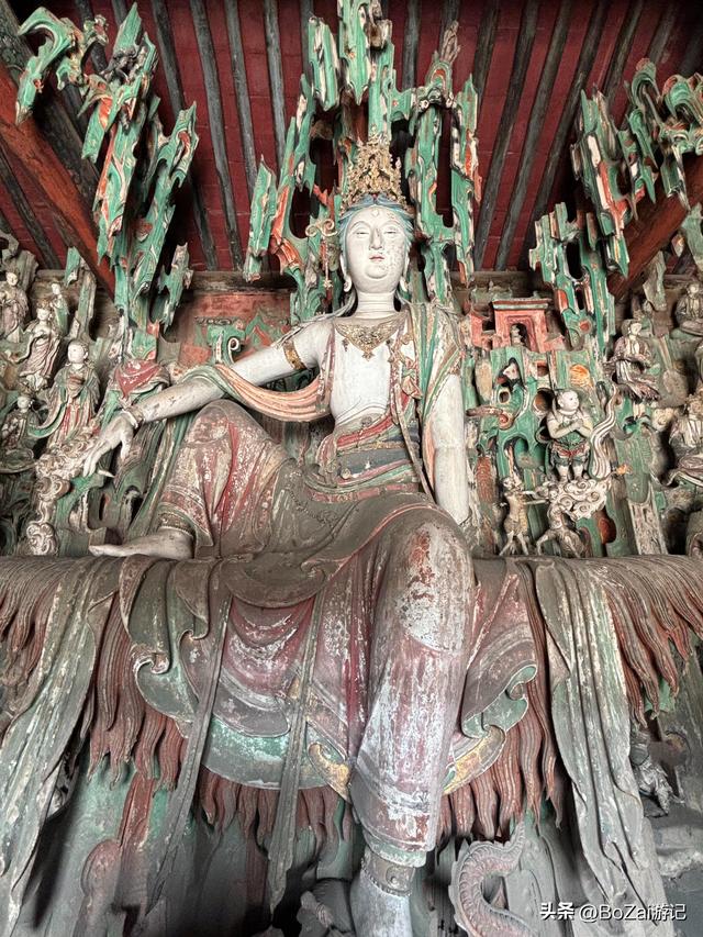 平遥10公里藏惊喜，双林寺彩塑绝，曾因打车难被错过