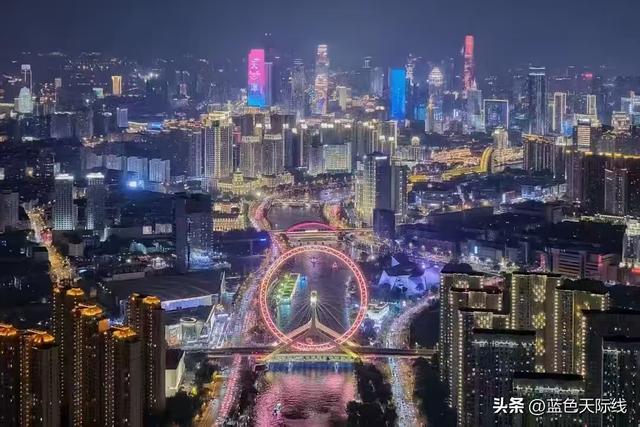 散文·美丽天津海河之夜