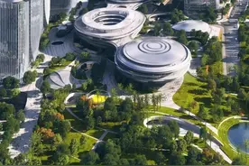 马岩松MAD设计的腾讯总部：独特的"漂浮"建筑震撼登场！图片