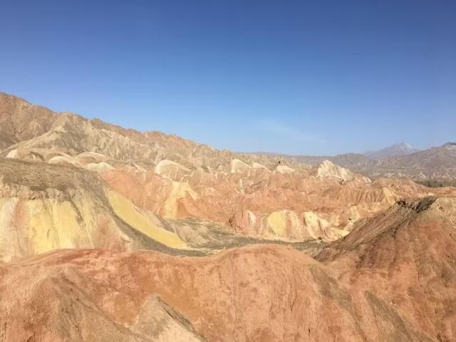 又踏甘肃地之六 张掖篇之四 七彩丹霞（3） 七彩云海台