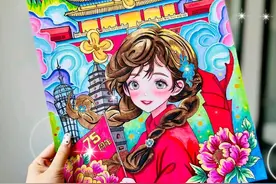 祖国在我心！精选国庆主题手抄报+线稿，步骤图可打印上色哦。图片