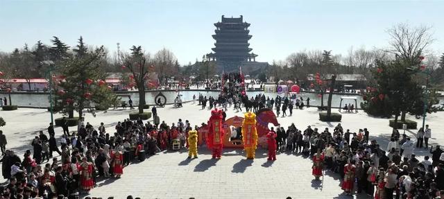 精彩纷呈!大年初三,运城各大景区车水马龙!