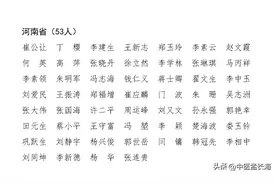 河南省第七批全国名老中医名单图片