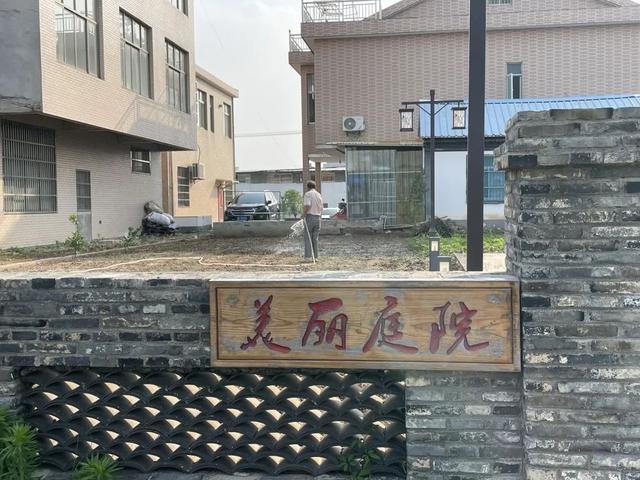 现场实拍界牌镇张家埭村，村景好美