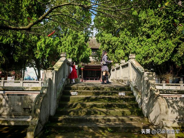 参观德阳孝泉镇姜公祠