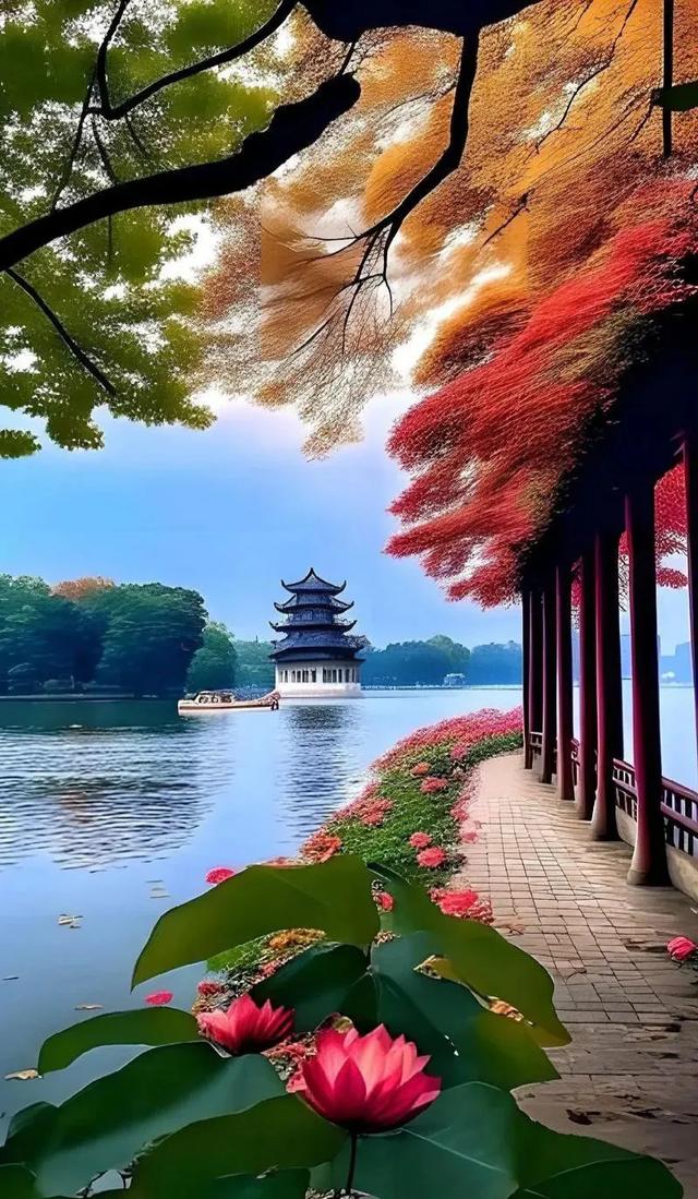 秋天的中国美景抢先看！杭州·西湖人间天堂