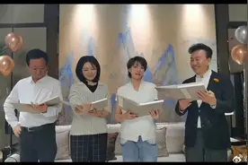 这是多少人的回忆！周涛 、董卿、朱军、张泽群再度同框图片