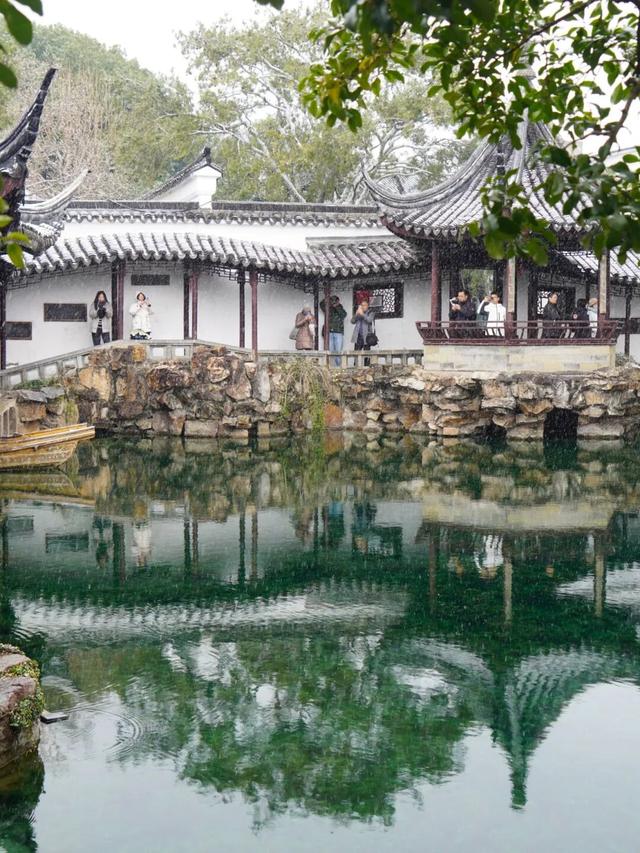 2026年的一场纯雪，让苏州一夜变成了姑苏！
