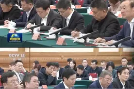 全国民营企业家座谈会召开，14位前排就坐的企业家是他图片