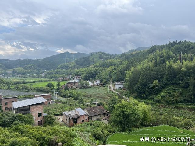 小妹张雄文的文章 遥望星空，桂东县上东村避暑散记
