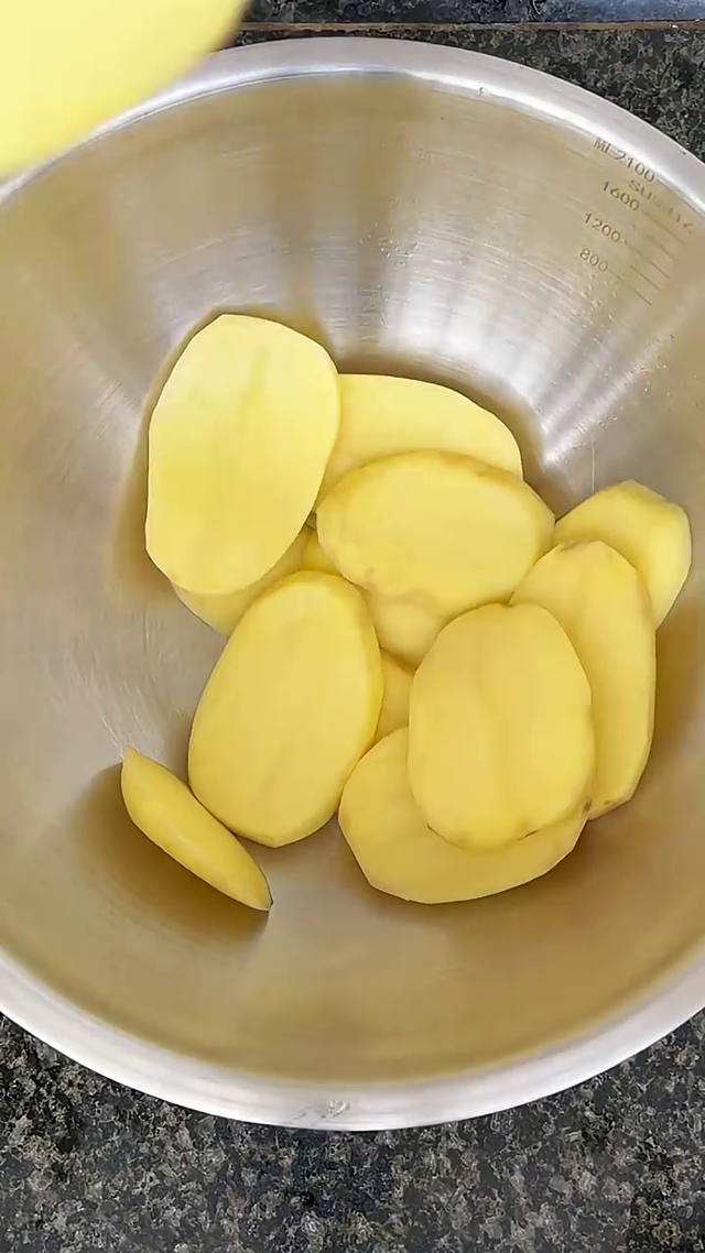 消化太快，自炸土豆块，解决肚子饿得太快的问题
