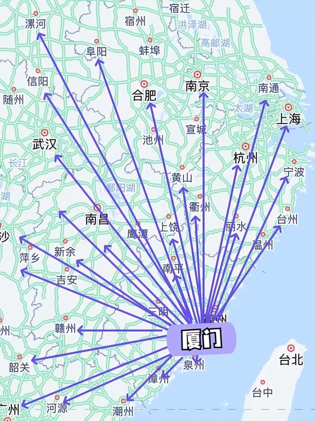 厦门：厦漳泉同城化的“C位大佬”，带俩兄弟一起飞！