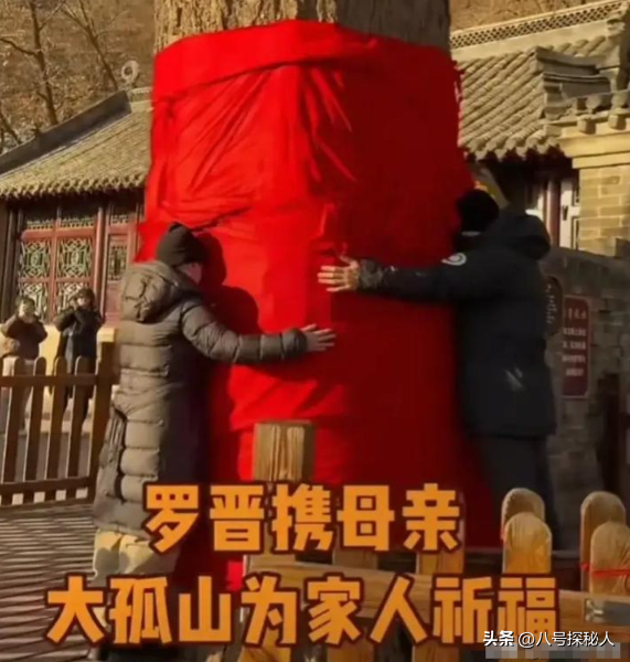 婚变传闻后，罗晋携任素汐与母亲去祈福，撕碎了唐嫣最后一丝体