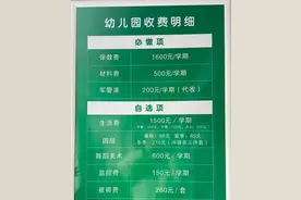 别再瞎猜了！公立幼儿园收费标准出炉，保教费、伙食费全说清图片