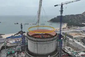 我国又一个超大核电站开工，总投资1252亿，年发电量520亿度图片
