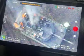 首杀就完成了殉爆，俄军再度创下历史：乌克兰战场干掉美国M1坦克图片