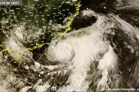 预警升级！“丹娜丝”或达强台风级！杭州人准备好：强降雨+局部暴雨+大风！图片