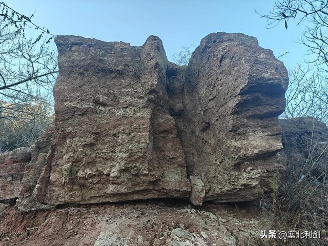 张家口市郊区还有如此丹霞地貌！