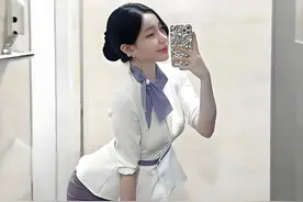 韩国各大航空制服秀，空姐制服还得是韩国bang子的图片