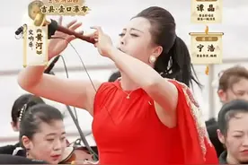 壶口瀑布，山西拿出压箱底宝贝欢迎董宇辉！女唢呐手让人热泪盈眶图片