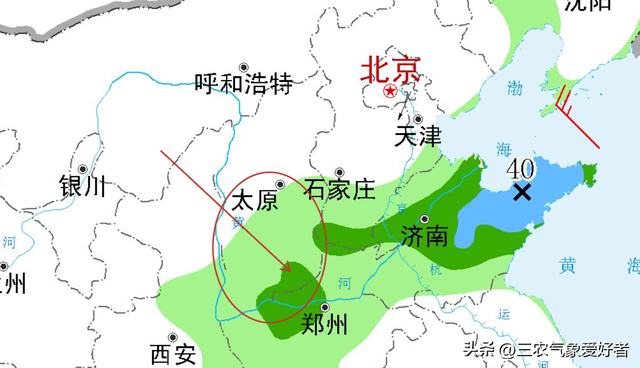 山西省！明天8月4号，新一轮降雨中心已定，大雨暴雨分布如下！