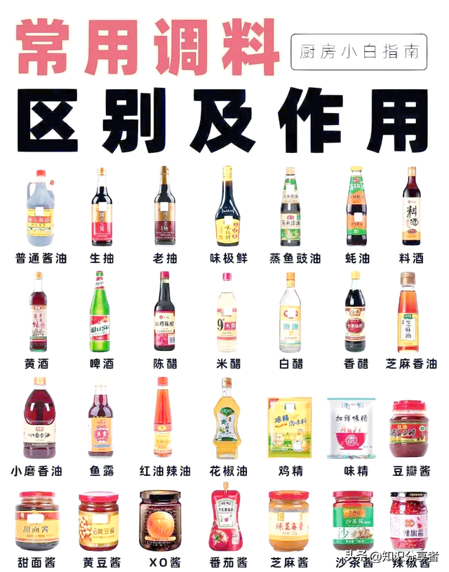 15 种厨房调料：作用全解释，收藏不踩坑，一篇文章讲清楚！