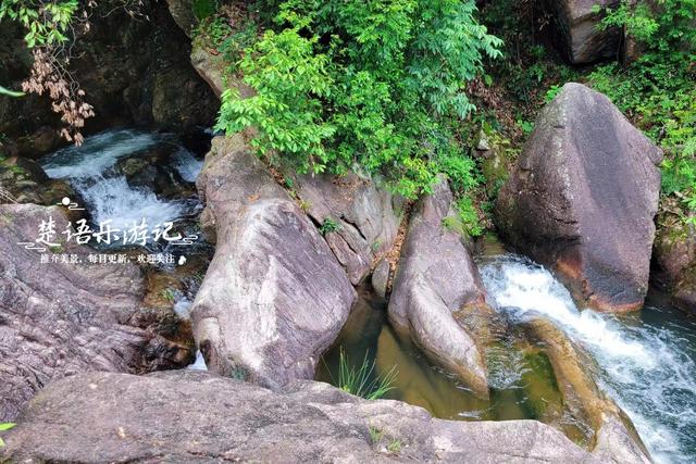 浙江宁与绍兴交界处的乡村，名气不大但藏着绝美风光，溯溪很惬意