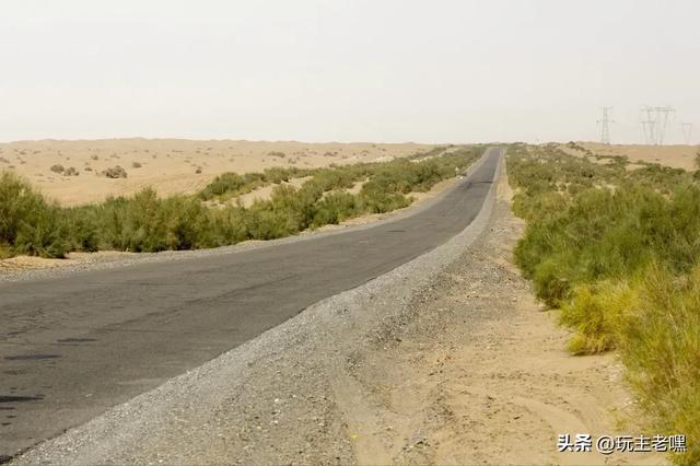 自驾拾趣45,塔里木沙漠公路