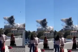 斩首成功！俄黑海舰队开会，导弹从天而降，有将官被掩埋废墟之下图片