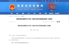 《消防行政处罚裁量权基准》，11月9日起实施图片